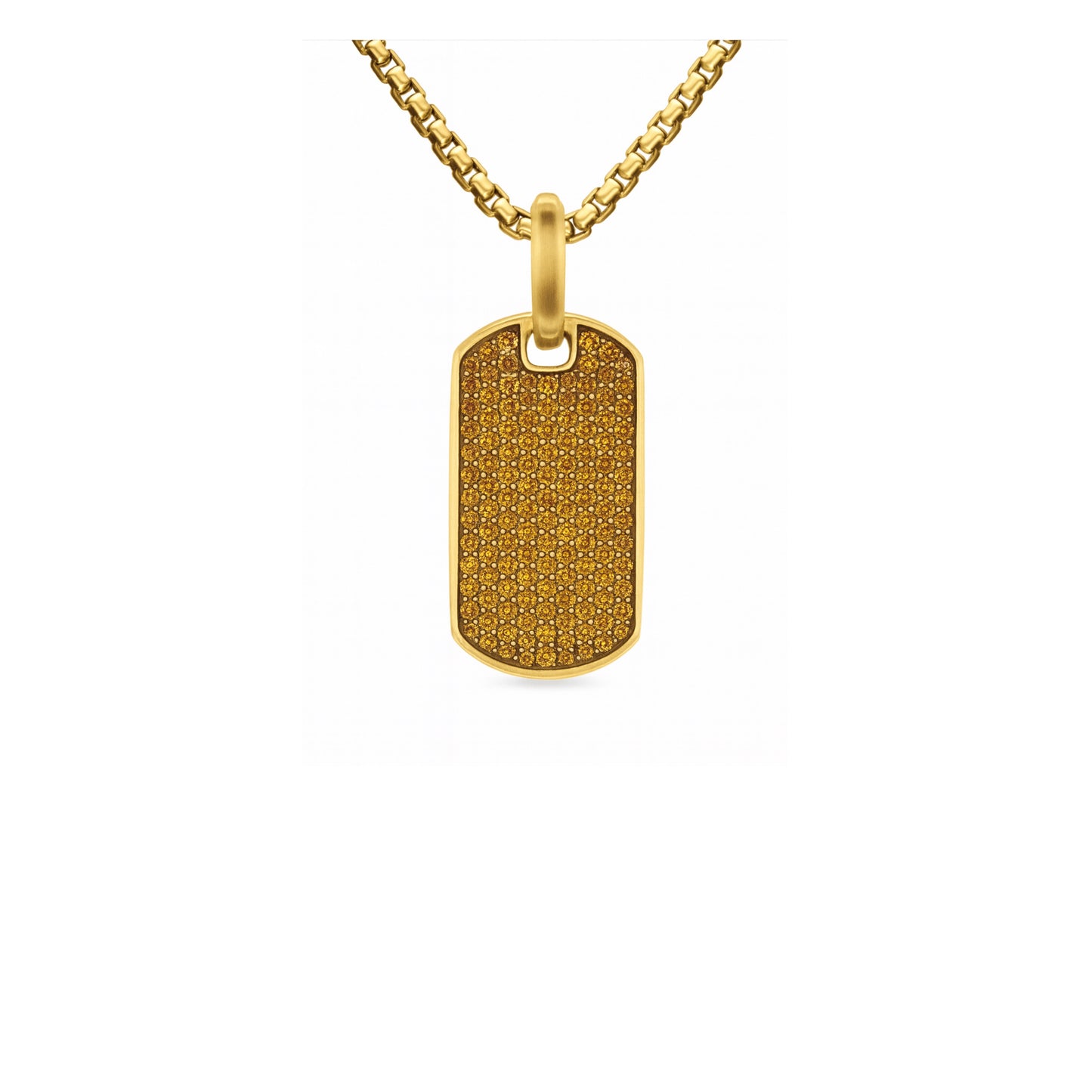 Brown Zircon Tag