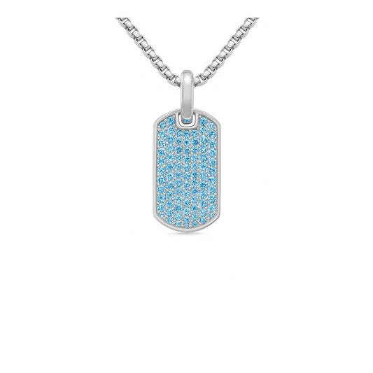 Sky Blue Topaz Tag