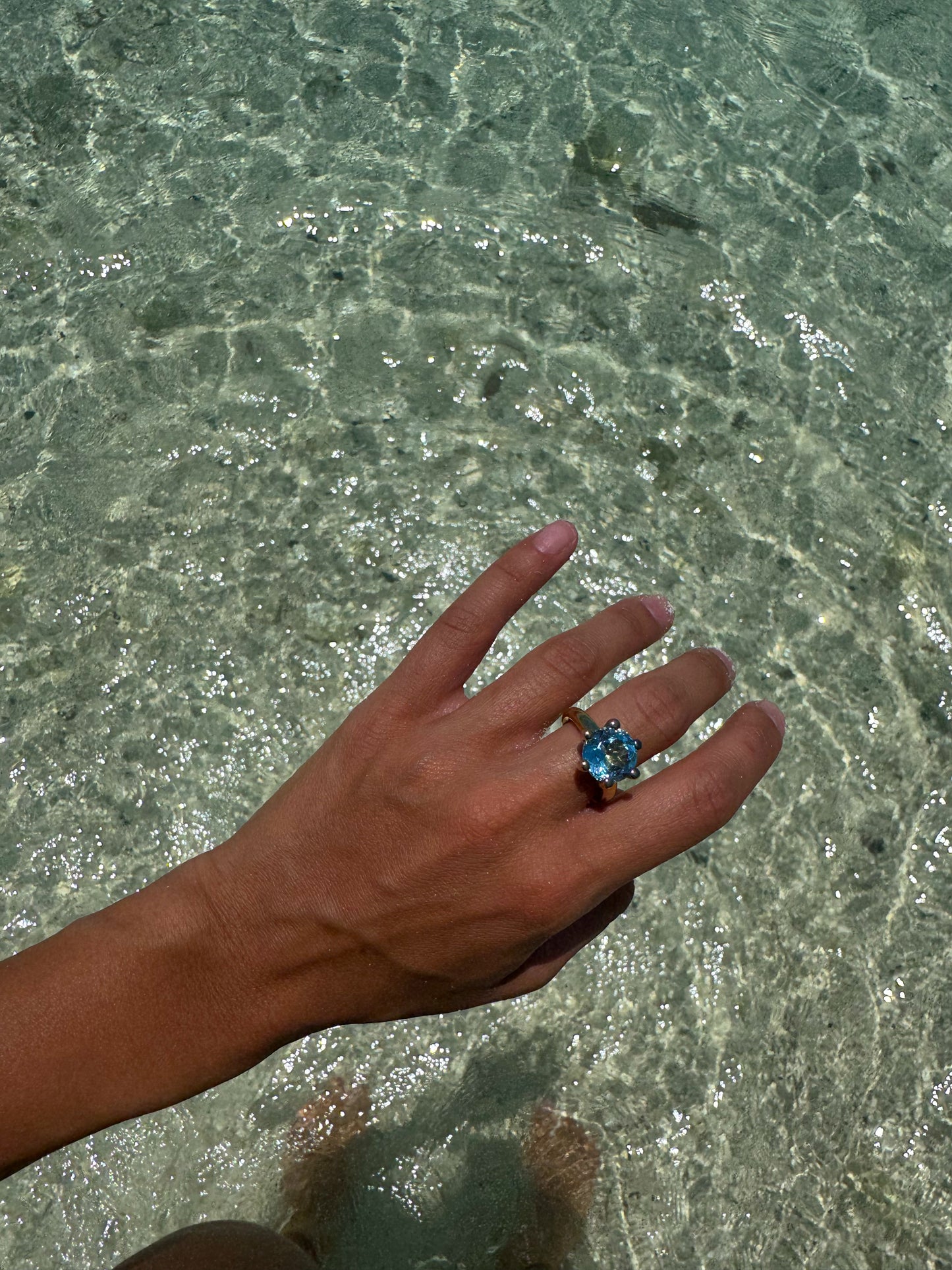 Anillo Ibiza Blue